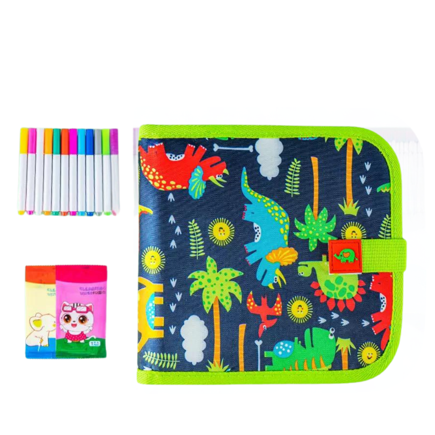 CreativiBook 🌈📖 – Libro Cancellabile per Bambini + Set Colori in OMAGGIO