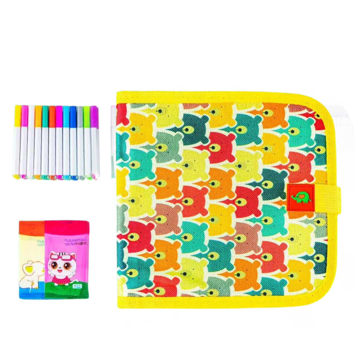 CreativiBook 🌈📖 – Libro Cancellabile per Bambini + Set Colori in OMAGGIO